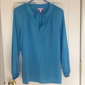 Lilly Pulitzer Elsa Silk top